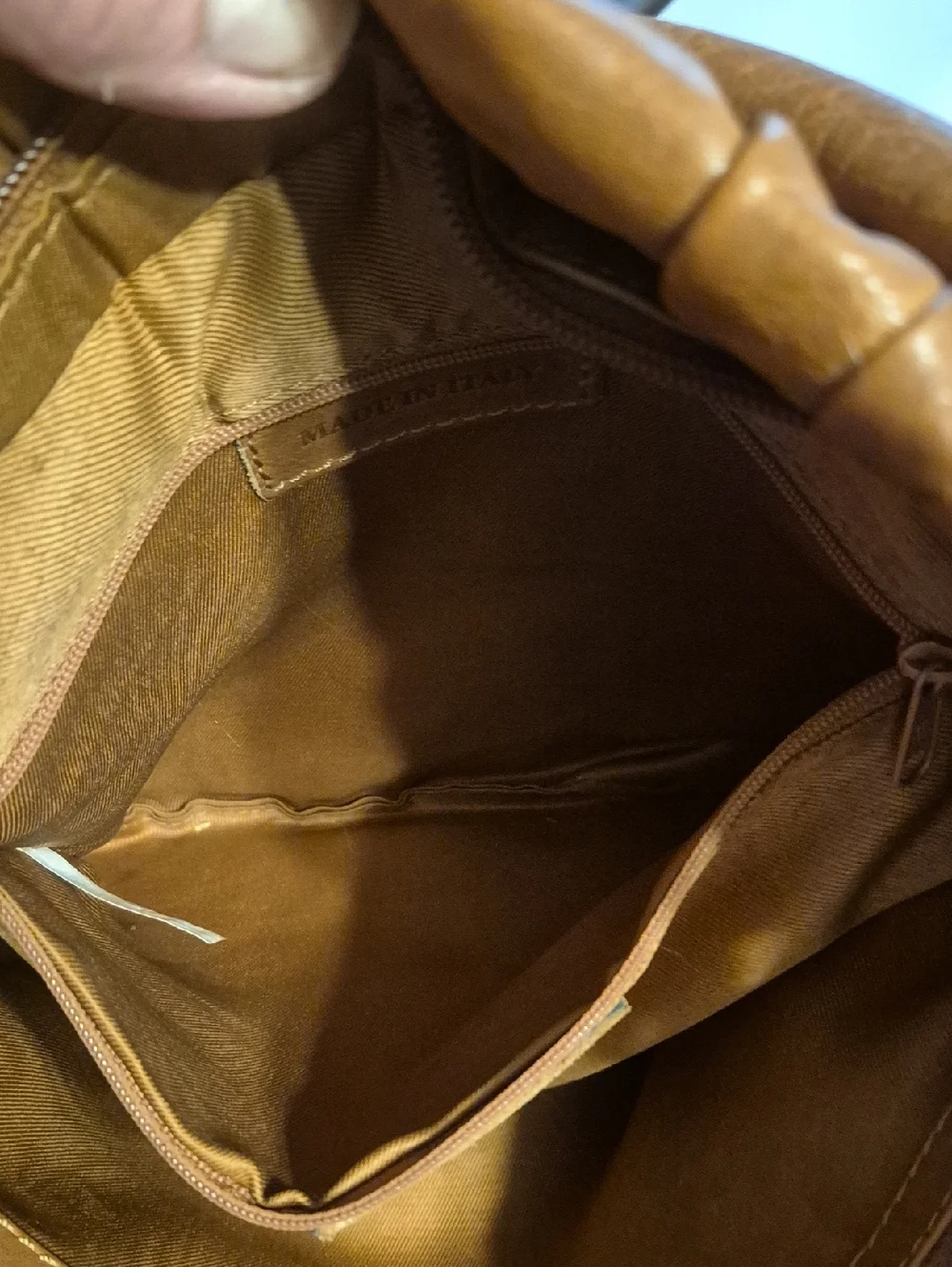 Mido Mido Tan Gathered Shoulder Bag - Picture 13 of 14